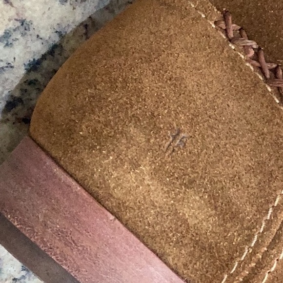 Women’s Frye Reddish Brown suede leather ankle boots  7 M. Adorable ❤️ like new - Picture 12 of 12